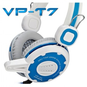 Kinbas HiFi Gaming Headset dengan Mic - VP-T7 - Blue - 2