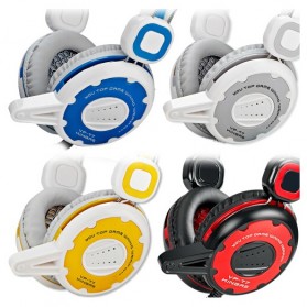 Kinbas HiFi Gaming Headset dengan Mic - VP-T7 - Blue - 6