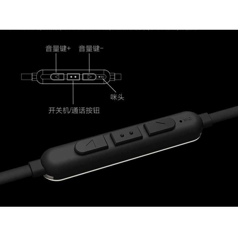 Remax Bluetooth Sport Earphone with Microphone & Volume 