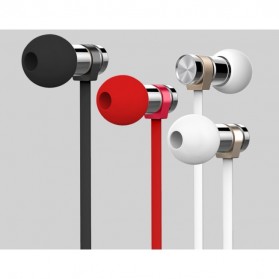 Remax Earphone with Microphone - RM-565i - Black - 2