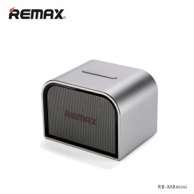 Remax M8 Mini Aluminium Portable Bluetooth Speaker - RB-M8 Mini - Black - 1