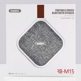 Remax Fabric Bluetooth Speaker - RB-M15 - Black - 2