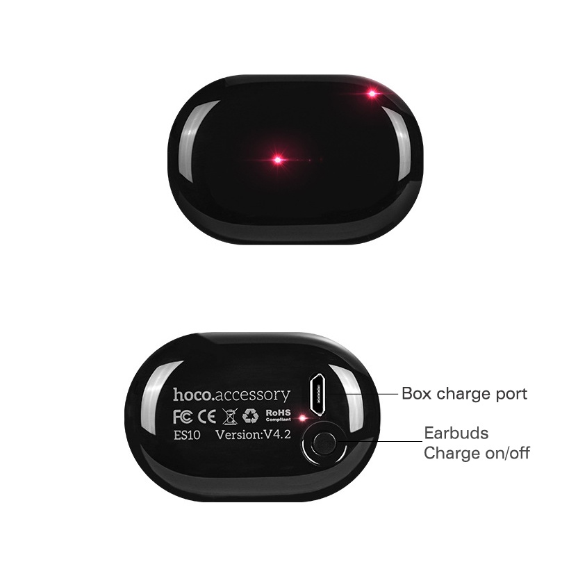 HOCO Muyue True Wireless Bluetooth Earphone with Charging