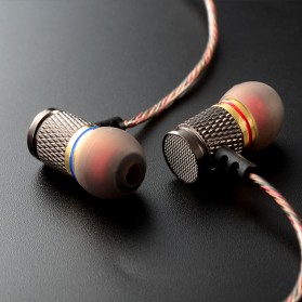 Knowledge Zenith Special Edition 7mm In-Ear Earphones Dual Magnetic Sound Unit - KZ-EDR1 - Multi-Color - 5