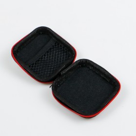TaffSTUDIO Zenith Case Earphone EVA - B001 - Black/Red - 3