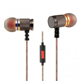 Knowledge Zenith Special Edition 7mm In-Ear Earphones Dual Magnetic Sound Unit with Microphone - KZ-EDR1 - Multi-Color - 1