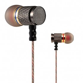 Knowledge Zenith Special Edition 7mm In-Ear Earphones Dual Magnetic Sound Unit with Microphone - KZ-EDR1 - Multi-Color - 2