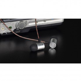 Knowledge Zenith HiFi Metal In-ear Earphones Heavy Bass 9.6mm Driver with Mic - KZ-ED4 - Gun Metallic - 8