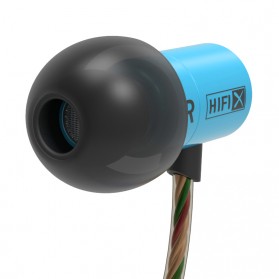 Knowledge Zenith Colorful Miniature In-Ear Earphones Dynamic Driver 8.6mm with Microphone - KZ-HDS1 - Blue - 3