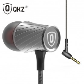 QKZ Tornado Super Bass In-Ear Earphones with Microphone - QKZ-X9 - Silver - 3
