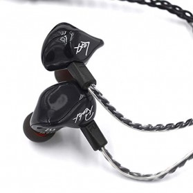 Knowledge Zenith Earphone Sport dengan Mic - KZ-ZS3 - Black - 2