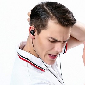 Knowledge Zenith Earphone Sport dengan Mic - KZ-ZS3 - Black - 4