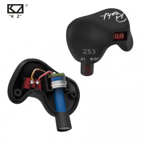 Knowledge Zenith Earphone Sport dengan Mic - KZ-ZS3 - Black - 5
