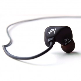 Knowledge Zenith Earphone Sport dengan Mic - KZ-ZS3 - Black - 8