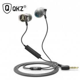 QKZ Stereo Bass In-Ear Earphones with Microphone - QKZ-DM7 - Black - 3