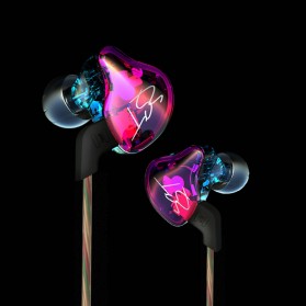 Knowledge Zenith Hybrid Driver Earphone Dengan Mic - KZ-ZST - Multi-Color - 6