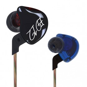 Knowledge Zenith Bass Monitoring Earphones - KZ-ED12 - Black - 2