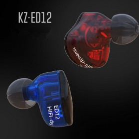 Knowledge Zenith Bass Monitoring Earphones - KZ-ED12 - Black - 3
