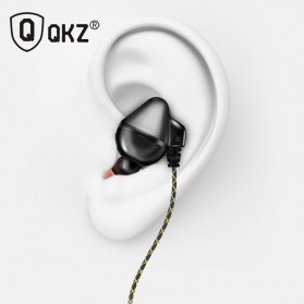 QKZ Piston Earphone with Mic - QKZ-QF2 - Black - 5