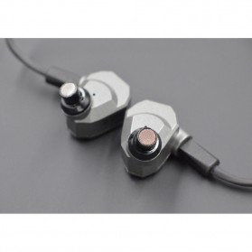 Knowledge Zenith Hybrid Earphone with Mic - KZ-ZS5 - Gray - 11