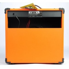 Live Music TG-60R Electric Guitar Amplifier Reverberation 3 Port 60W - Black/Orange - 4