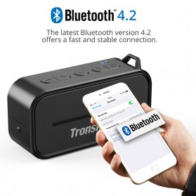 Tronsmart Element Portable Waterproof Bluetooth Speaker - T2 - Black - 3