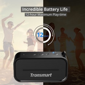 Tronsmart Element Portable Waterproof Bluetooth Speaker - T2 - Black - 4