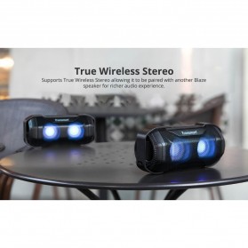 Tronsmart Blaze Portable Bluetooth Speaker Superior Bass Waterproof - ES-E92 - Black - 7