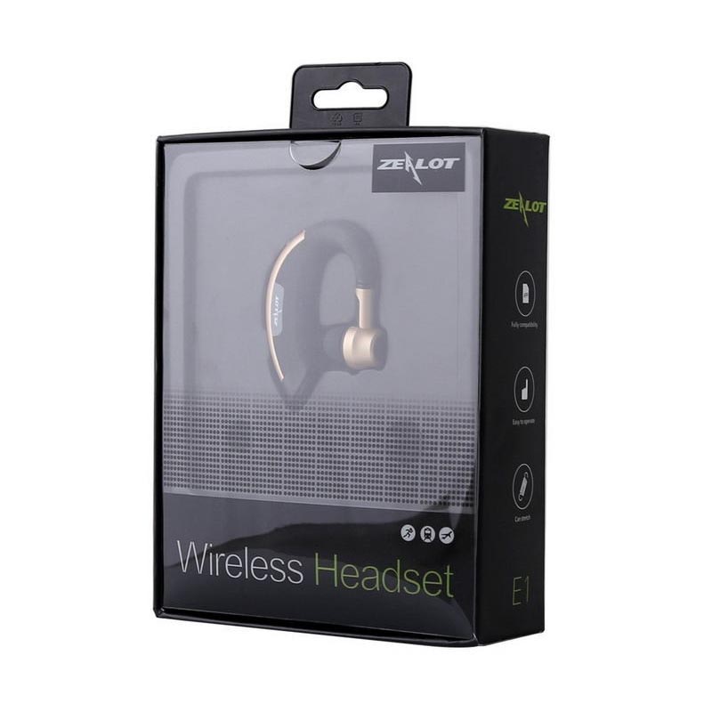 Zealot E1 Wireless Bluetooth Earphone with Microphone 