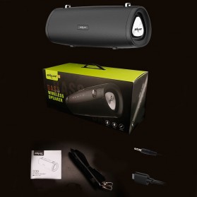 Zealot Portable Bluetooth Speaker Subwoofer Triple Driver - S39 - Black - 9