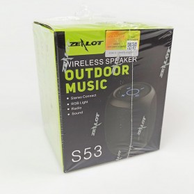 Zealot Portable Bluetooth Speaker Waterproof IPX6 - S53 - Black - 9