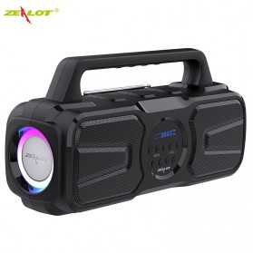 Zealot Portable Bluetooth Speaker Solar Power 20W - P2 - Black