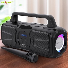 Zealot Portable Bluetooth Speaker Solar Power 20W - P2 - Black - 2