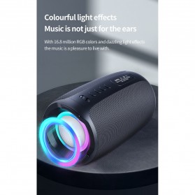 Zealot Portable Bluetooth Speaker 10W Waterproof IPX6 - S61 - Black - 6