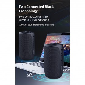 Zealot Portable Bluetooth Speaker 10W Waterproof IPX6 - S61 - Black - 10