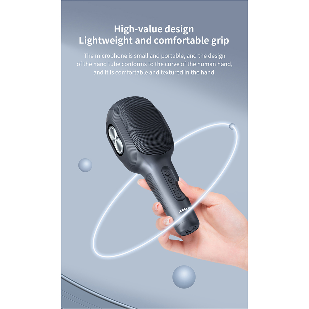 Zealot Mikrofon Karaoke Wireless 