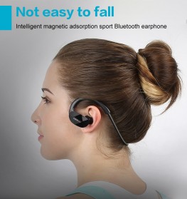 CRDC Earphone Bluetooth Sporty - EP-B34 - Black - 5
