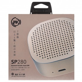 WK Mini Bluetooth Speaker - SP280 - Space Gray - 6