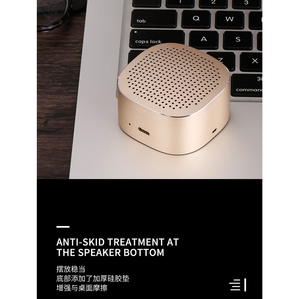WK Mini Bluetooth Speaker - SP280 - Rose Gold ...