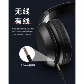 WK Wireless Bluetooth Headphone Headset - M2 - Black - 3