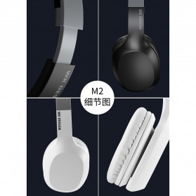 WK Wireless Bluetooth Headphone Headset - M2 - Black - 5