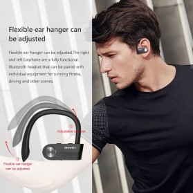 AWEI Wireless Mini Bluetooth Earphone - T2 - Black - 4