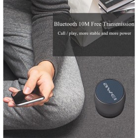 AWEI Mini Bluetooth Speaker - Y500 - Gray - 4
