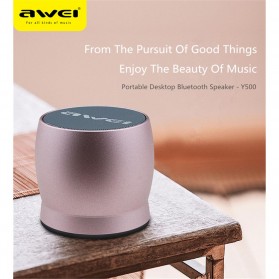 AWEI Mini Bluetooth Speaker - Y500 - Gray - 8