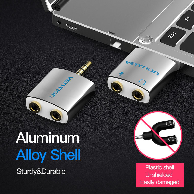 Vention Splitter Jack Audio AUX 3.5 mm 