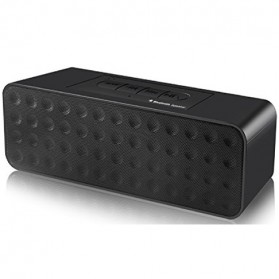 BestFire Portable Wireless Bluetooth Speaker with TF Card Slot and Mic - LV900 - Black - 1