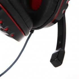 Kinbas HiFi Gaming Headset dengan Mic - VP-X9 - Black - 6