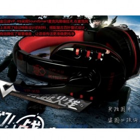 Kinbas HiFi Gaming Headset dengan Mic - VP-X9 - Black - 7