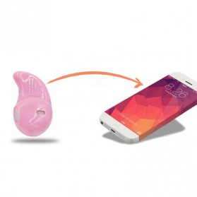 Micro Sport Bluetooth Earphone - S530 - Cream - 5