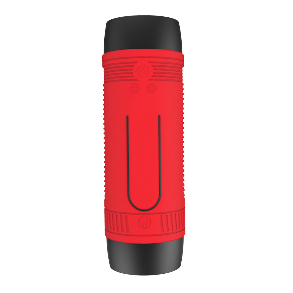 ... Zealot Bluetooth Speaker Waterproof dengan Powerbank 4000mAh & Senter - Black - 1 ...